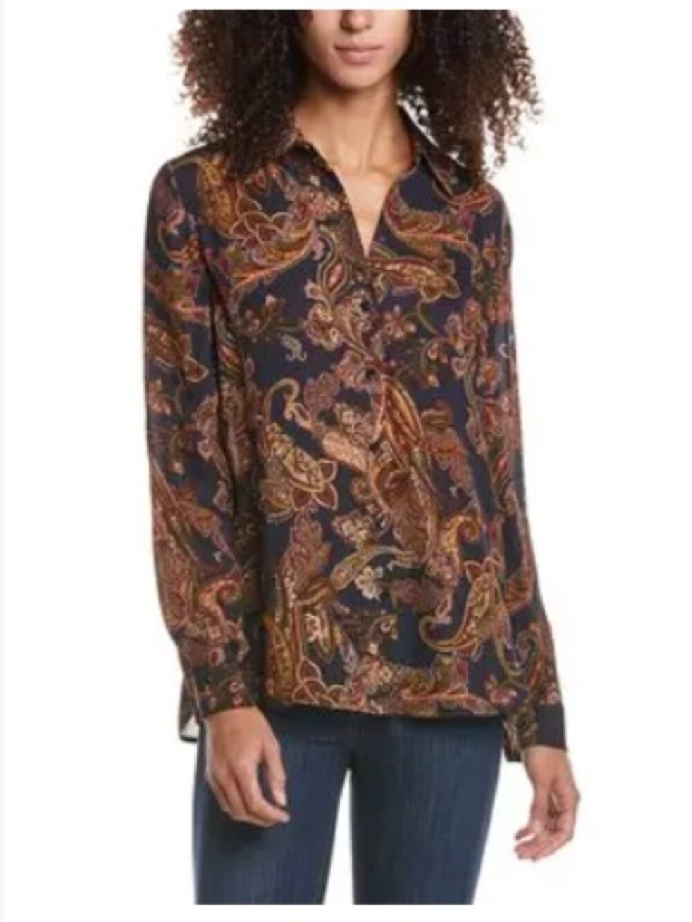 L'Agence Silk Blouse